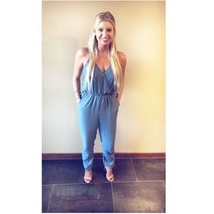 Chambray Jumpsuit